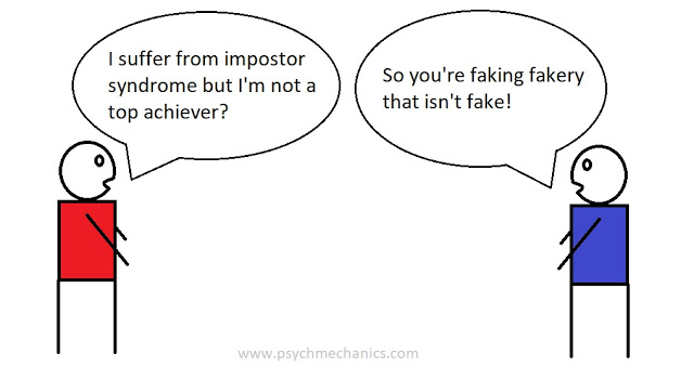 impostor syndrome funny cartoon