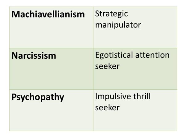 dark triad test