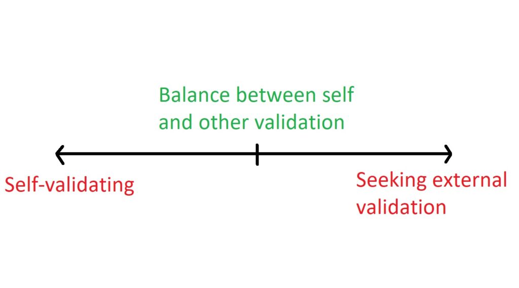 Why seeking validation cant be stopped