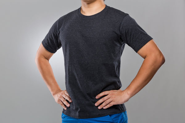 hands on hips pose