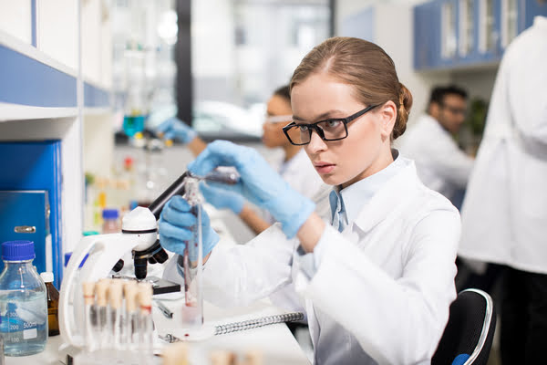serious scientist