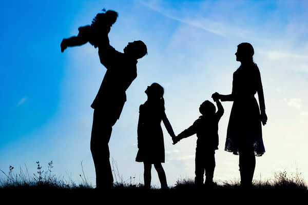 parents with kids