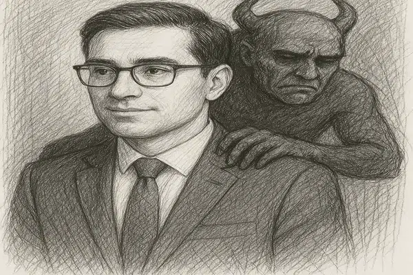 man with high functioning depression